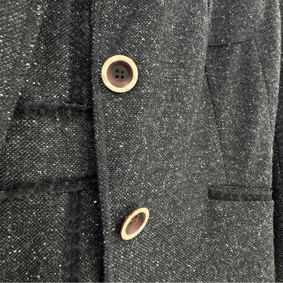 Sigrid Olsen 2 Piece Suit Shift Dress Blazer Jacket Gray Tweed Wool Blend | Sz 6 - Picture 8 of 15